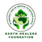 earth healer logo white no bg